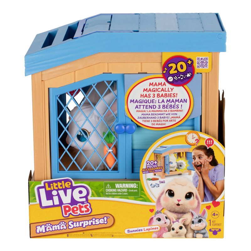 Little Live Pets - Mama Surprise S3 Bunny Playset