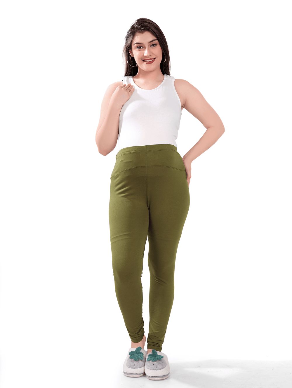 Tummy - Maternity Activewear Leggings - Green