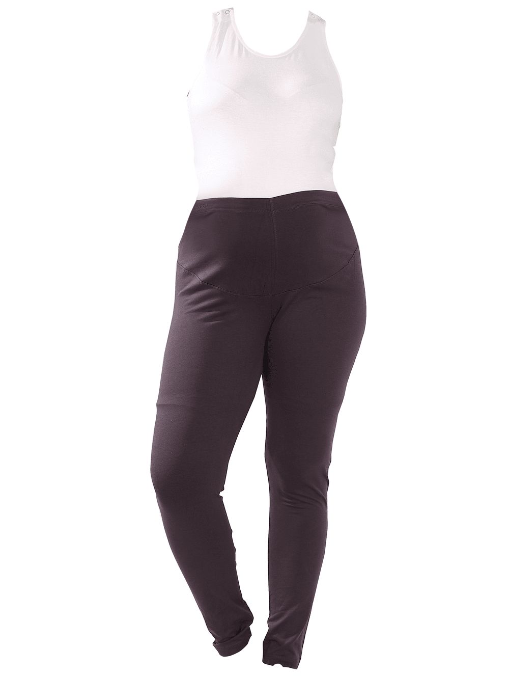 Tummy - Maternity Activewear Leggings - Grey