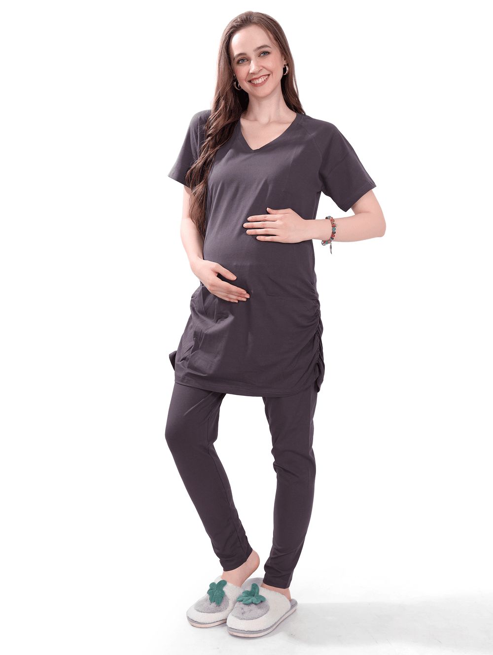 Tummy - Maternity T-Shirt - Grey