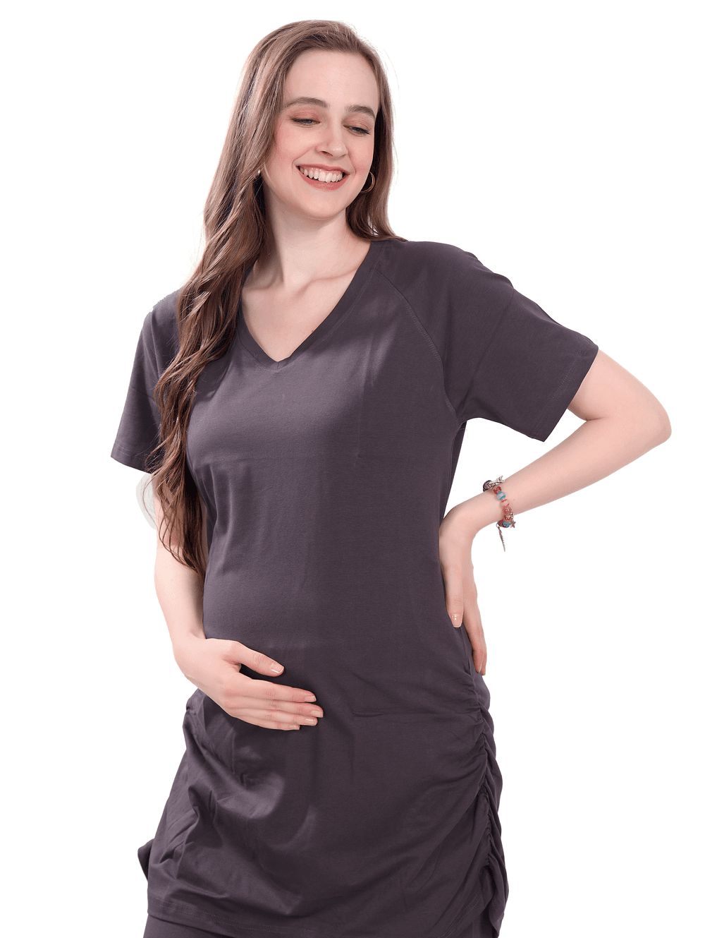 Tummy - Maternity T-Shirt - Grey