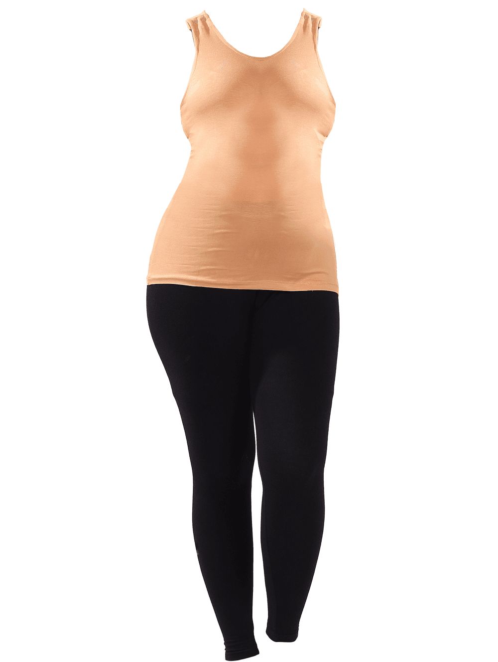 Tummy - Maternity And Nursing Tank Top - Beige