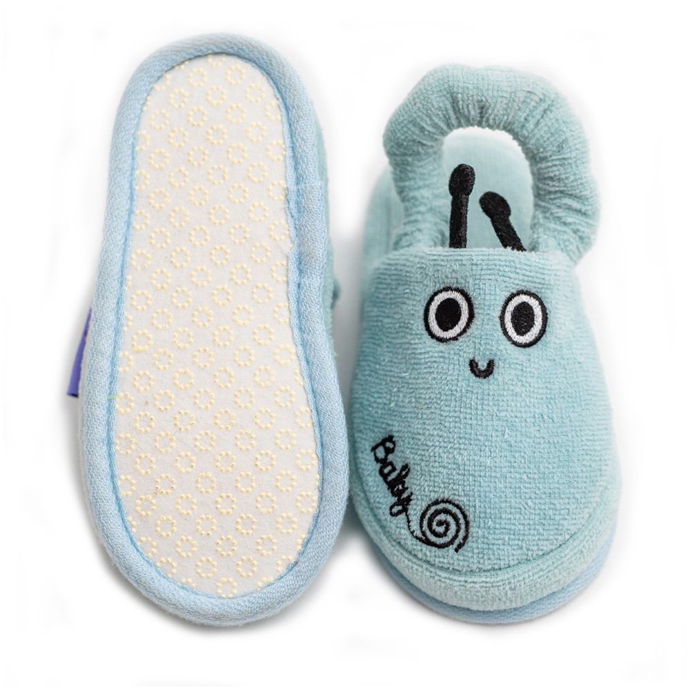 Milk&Moo - Sangaloz Toddler Slippers - Blue