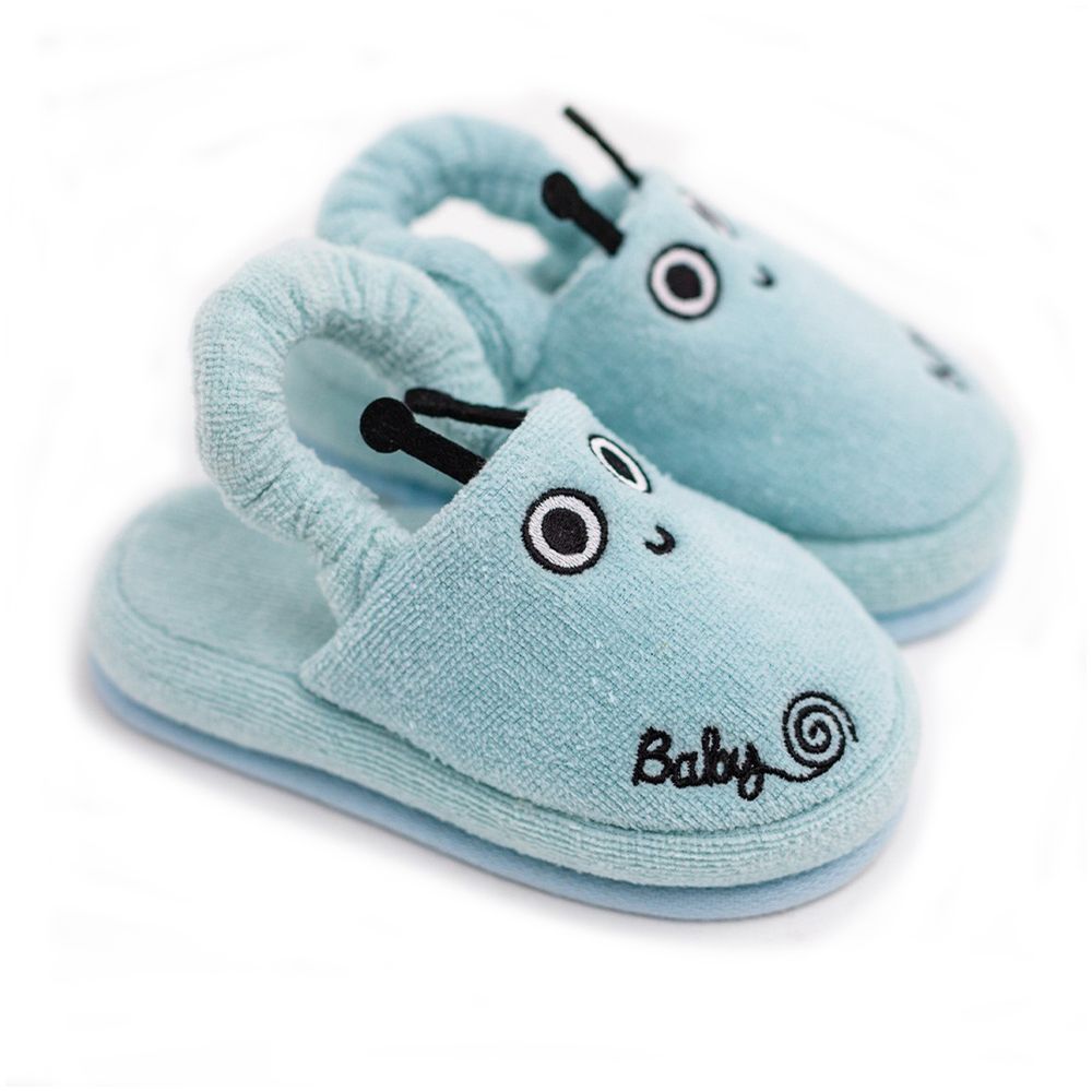 Milk&Moo - Sangaloz Toddler Slippers - Blue