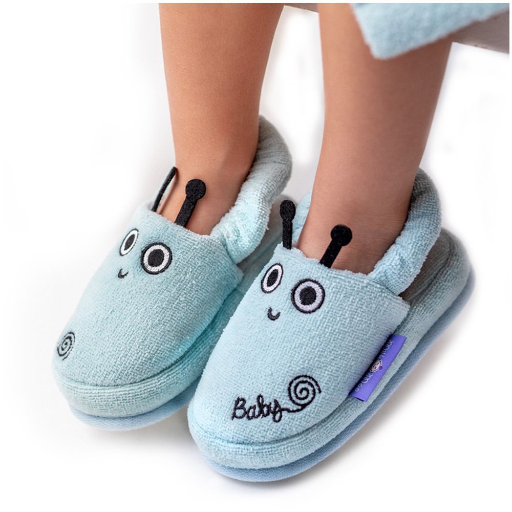 Milk&Moo - Sangaloz Toddler Slippers - Blue