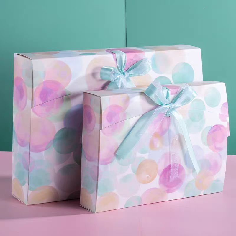 Y-PaperCo. - Colour Bubble Gift Box - M - Pack of 2