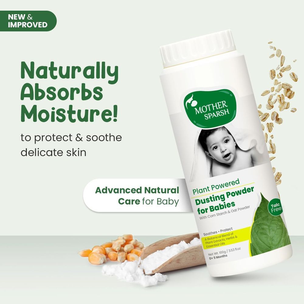 Mother Sparsh - Plant Powered Baby Dusting Powder - 200 g