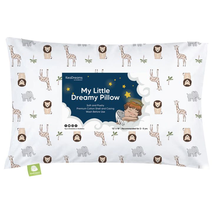 Keababies - My Little Dreamy Pillow With Pillowcase - The Wild