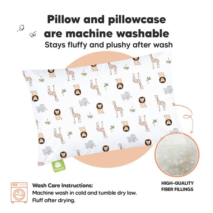 Keababies - My Little Dreamy Pillow With Pillowcase - The Wild