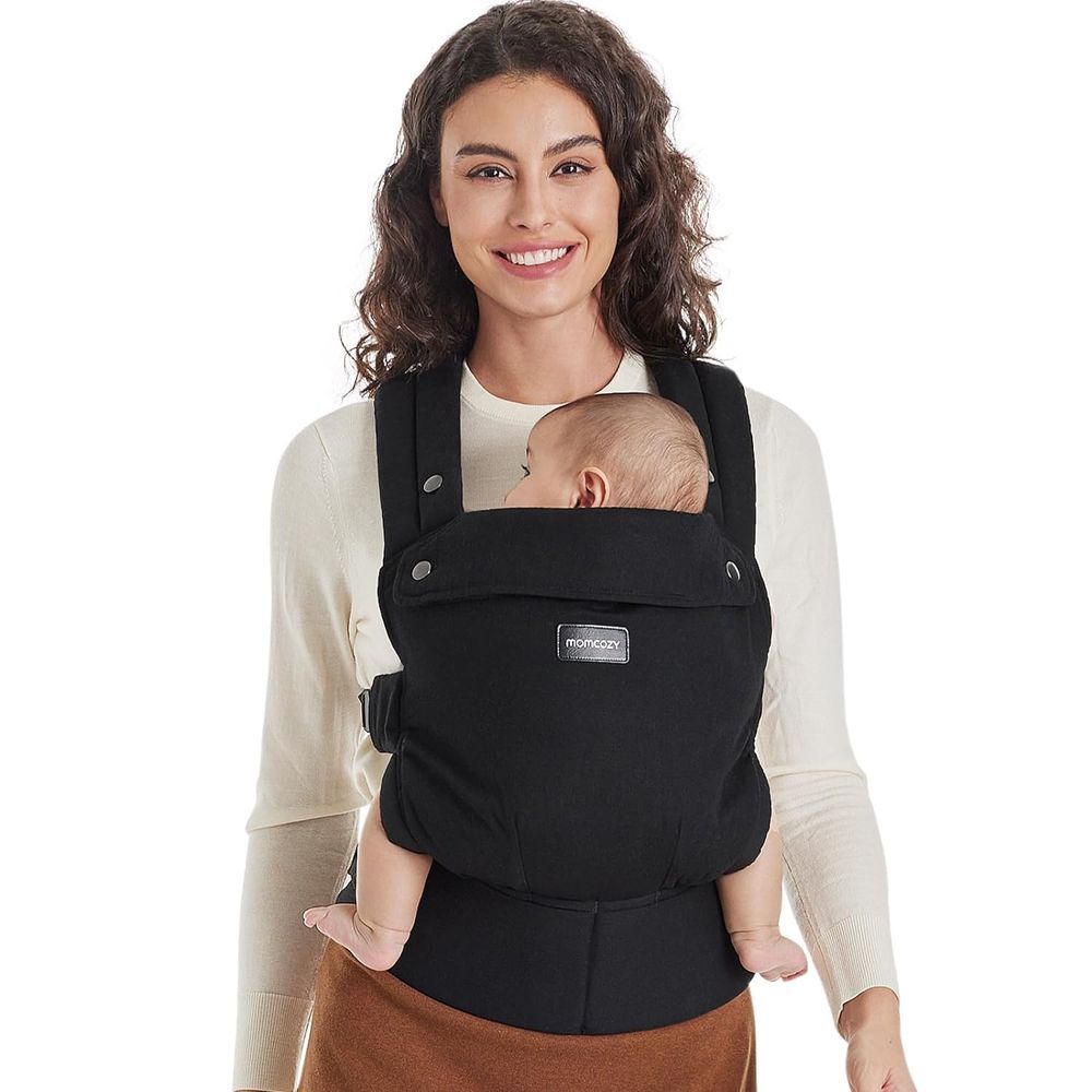 Momcozy - Newborn To Toddler Baby Carrier - Black