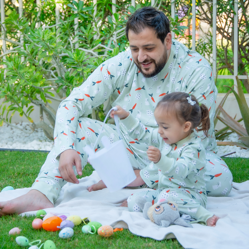 Eleonora Baby Wear - 2pc-Set - Easter Bunny Men's PJs