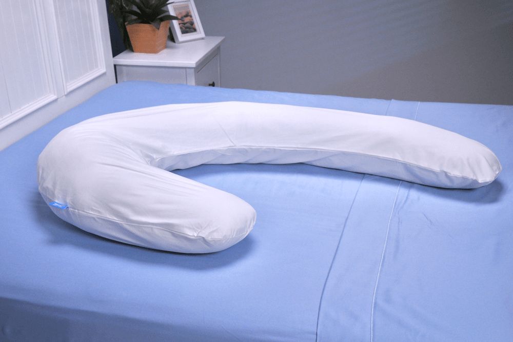 Contour - Swan Maternity Body Pillow - White