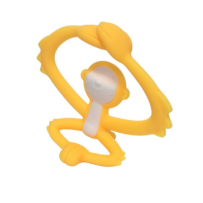 Mombella - Teether Toy - Hugging Monkey - Yellow