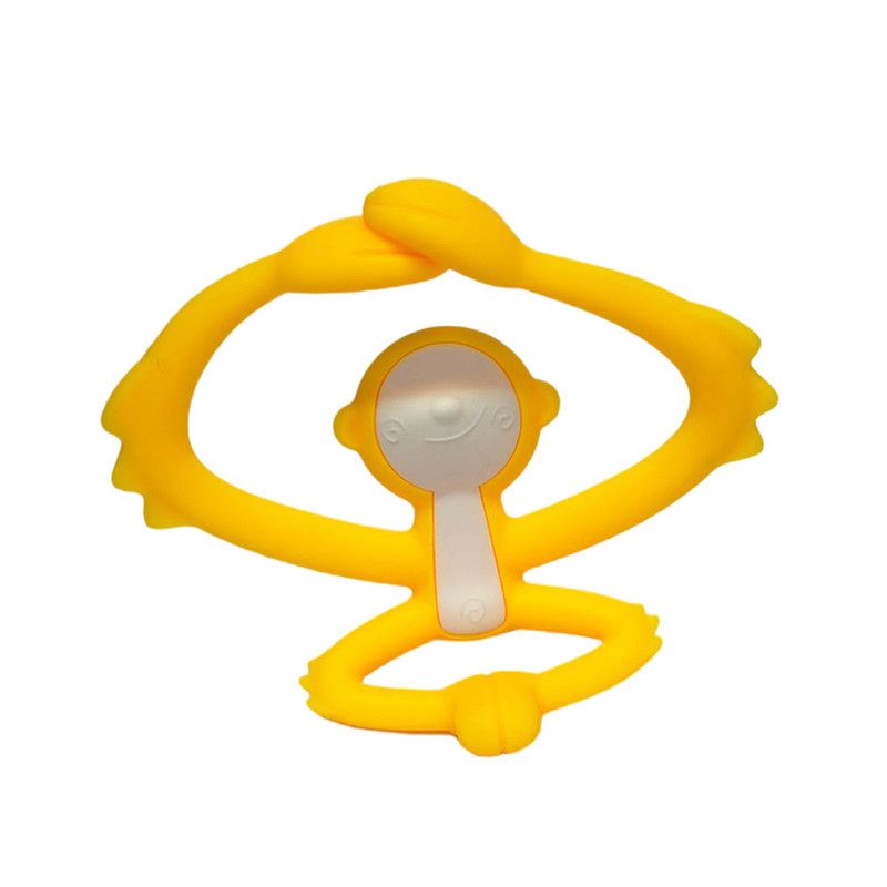 Mombella - Teether Toy - Hugging Monkey - Yellow