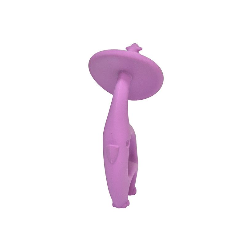 Mombella - Dancing Teether Toy - Elephant - Purple