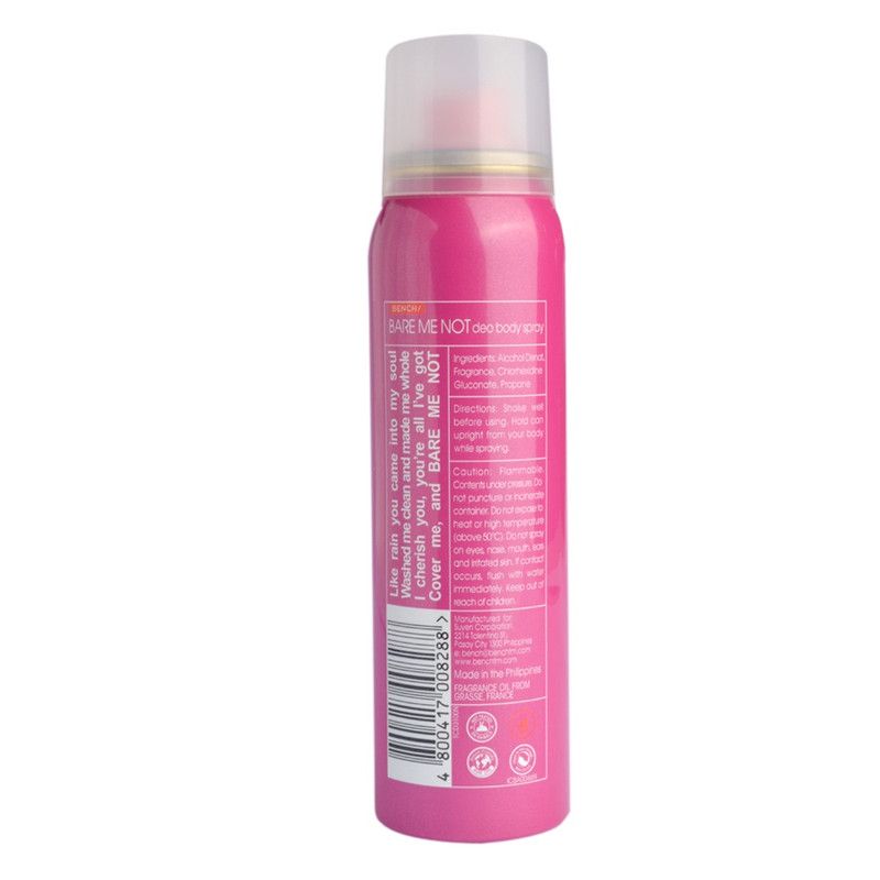 Bench - Deodorant Body Spray Bare Me Not - 100ml