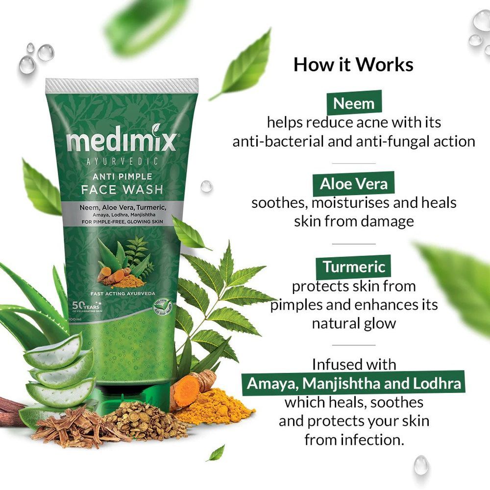 Medimix - Anti Pimple Face Wash - 150ml