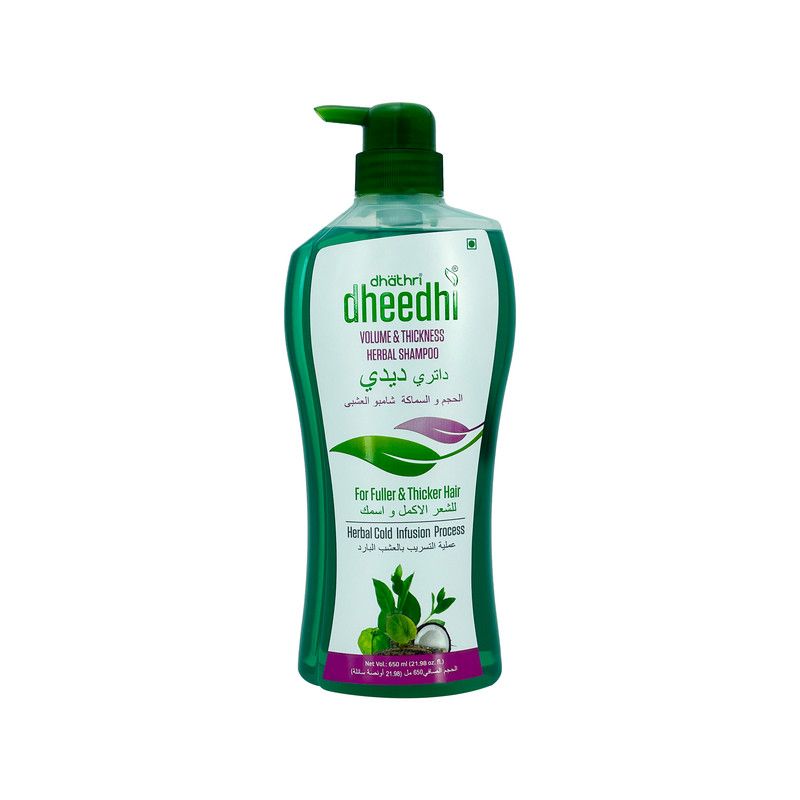 Dhathri - Dheedhi Volume And Thickness Herbal Shampoo - 650 ml