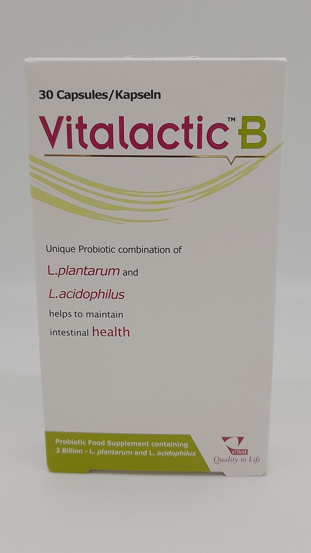 Vitane - Vitalactic B Probiotic Capsules - 30's