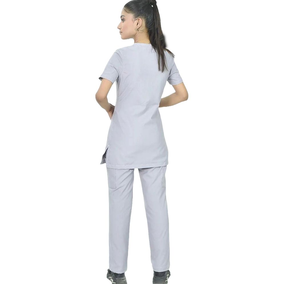 Prokids - Unisex Milano Scrub Suit - Grey