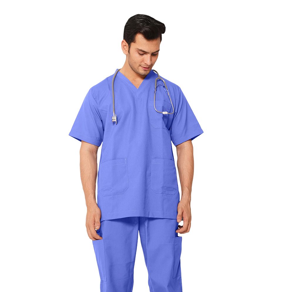 Prokids - Scrub Suit - Al Alin Style - Ceil Blue