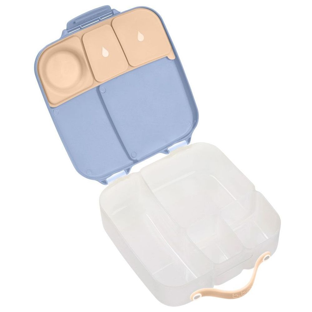 b.box - 4 Compartments Kids Lunch Bento Box - Feeling Peachy - 2 L