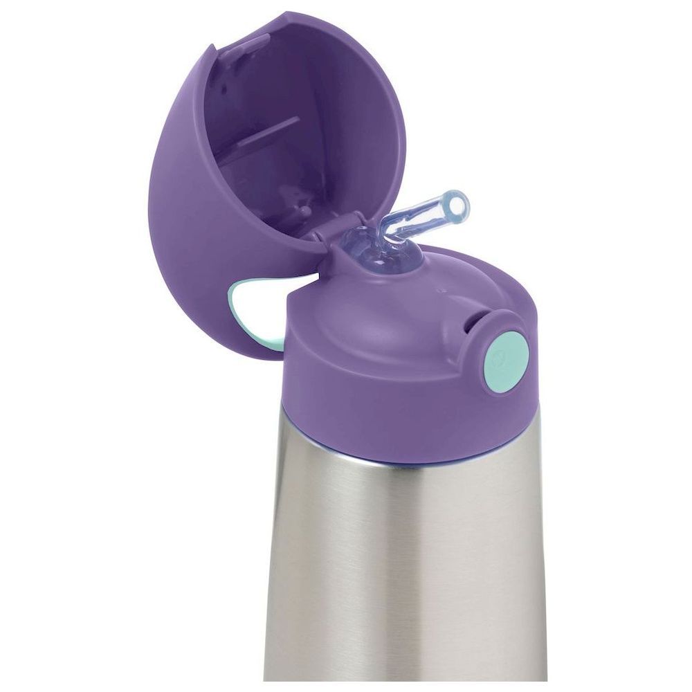 b.box - Stainless Steel Insulated Drink Bottle - Lilac Pop - 500 ml