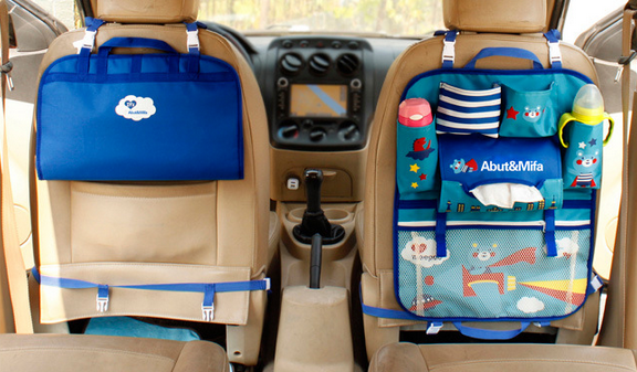 Duma Safe - Car Back Seat Organizer - Blue