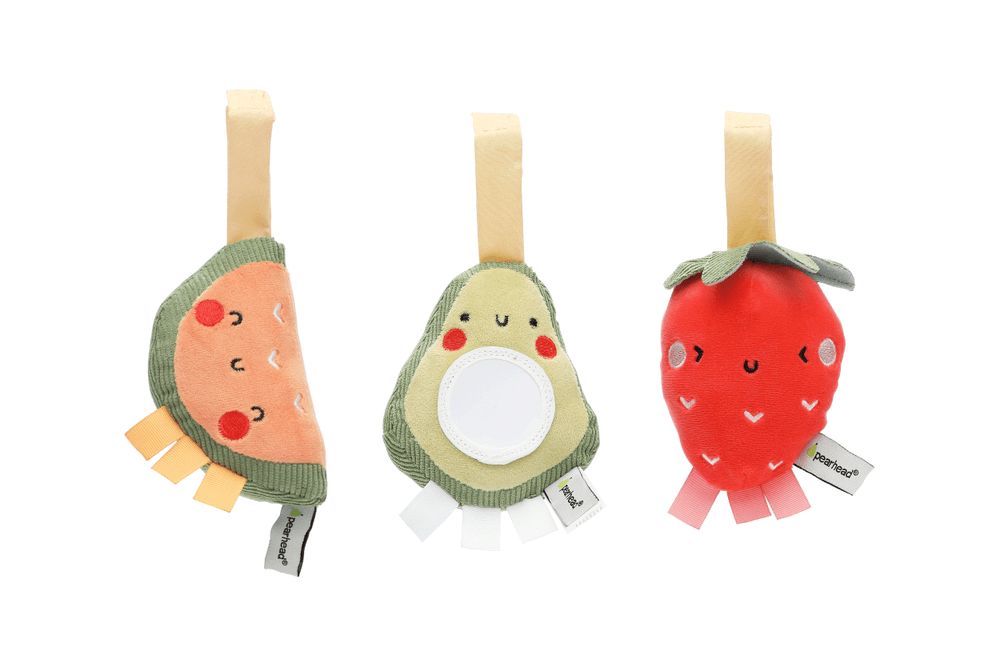 Pearhead - Fruit Stroller Toys - 3pcs