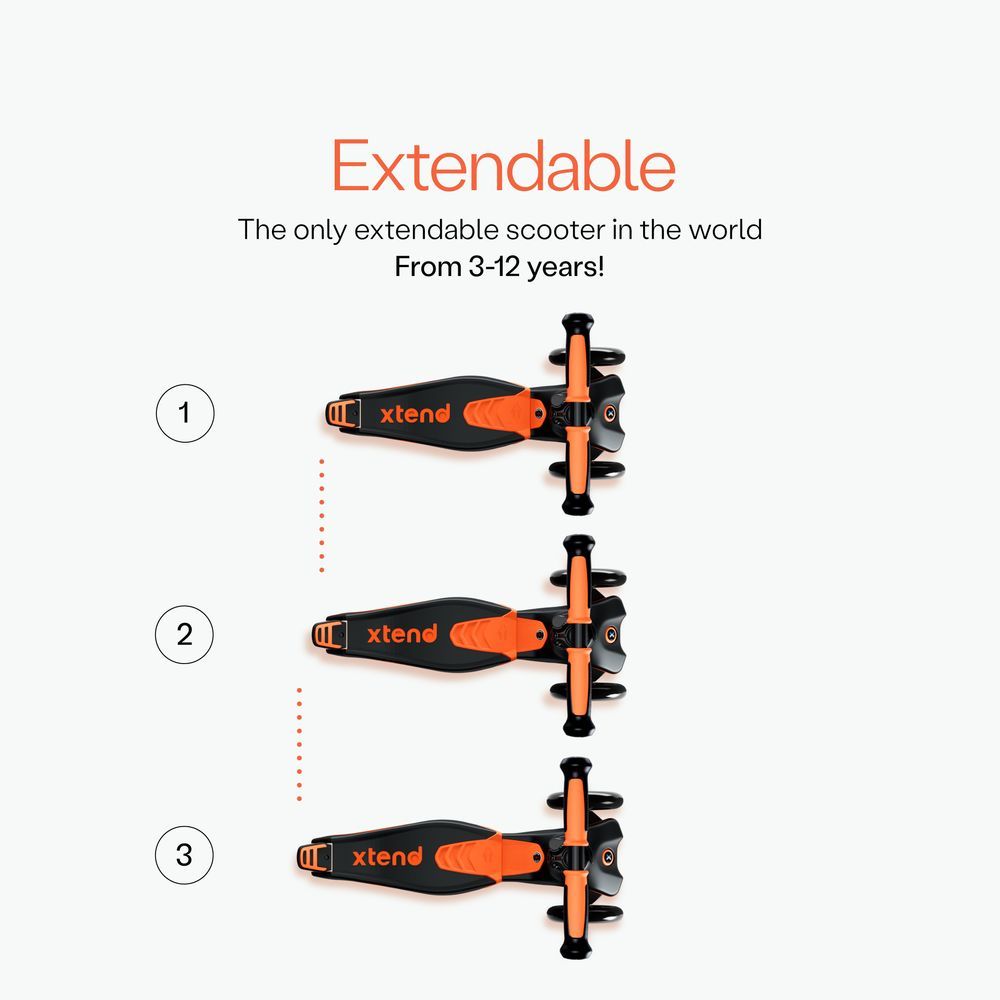 Smartrike - Xtend Ride-on Scooter - Orange