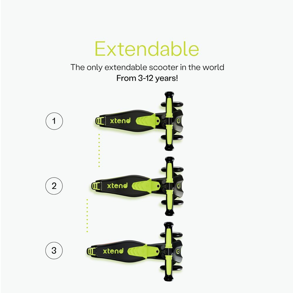 Smartrike - Xtend Ride-on Scooter - Lime