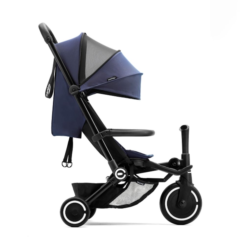 Smartrike - Traveler Stroller - Midnight Blue