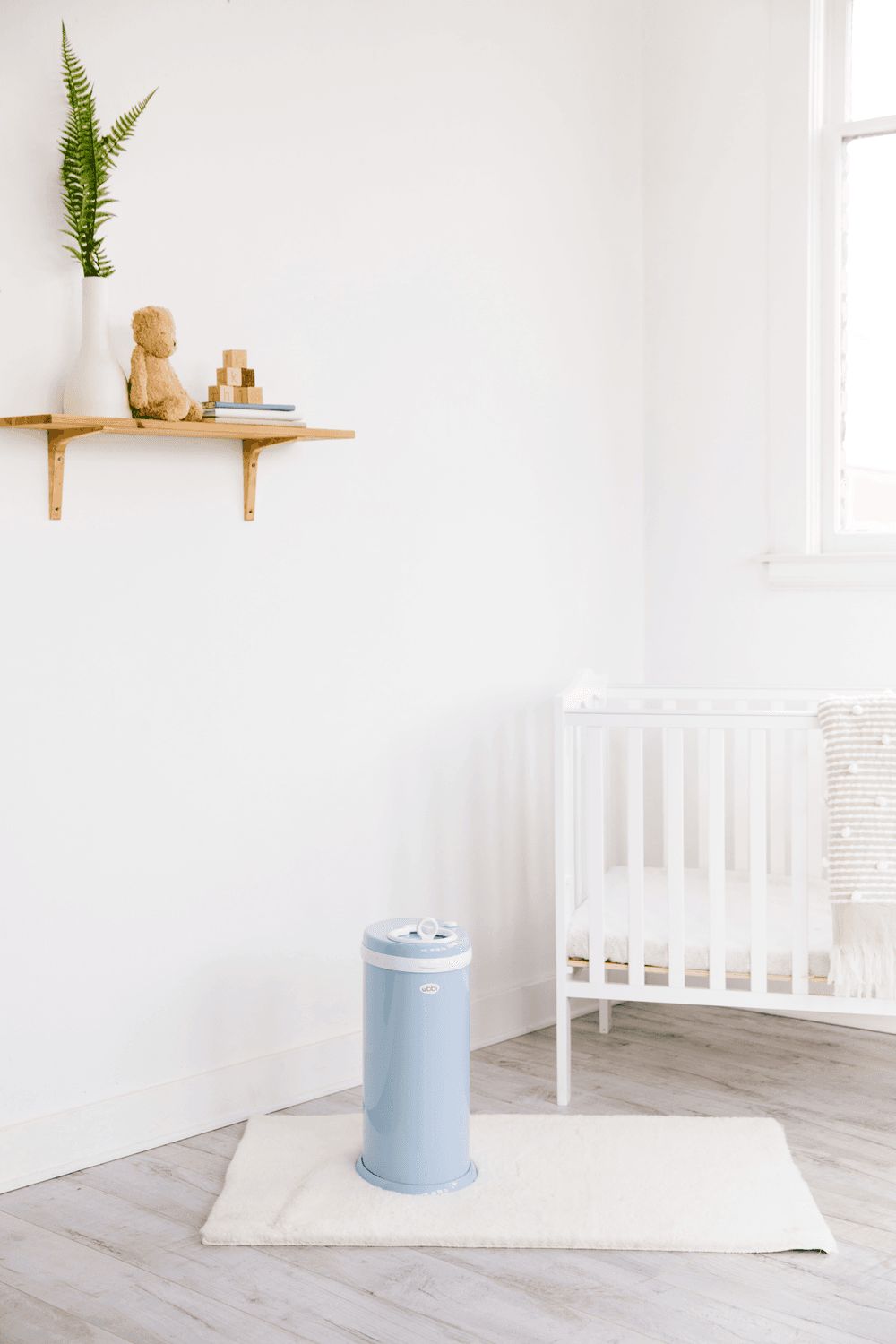 Ubbi - Diaper Pail - Cloudy Blue