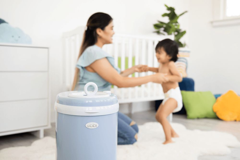 Ubbi - Diaper Pail - Cloudy Blue