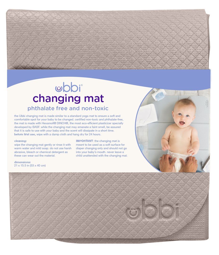 Ubbi - Changing Mat - Taupe