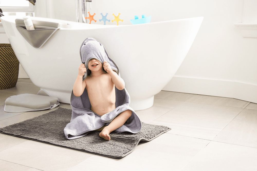 Ubbi - Hooded Towel - Grey