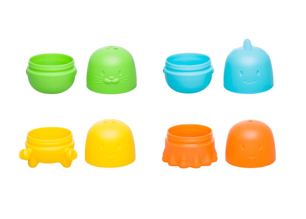 Ubbi - Interchangeable Bath Toys - 4 Pcs