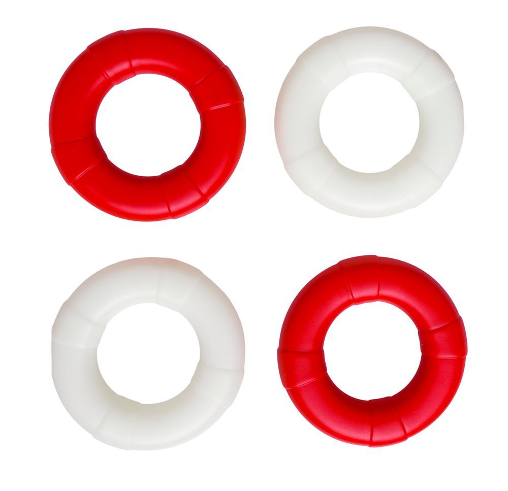 Ubbi - Boat And Buoy - Red/White/Blue - 5 Pcs