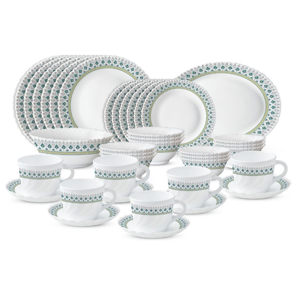 Borosil - Plano Opal Dinner Set - Persia - 38 Pcs