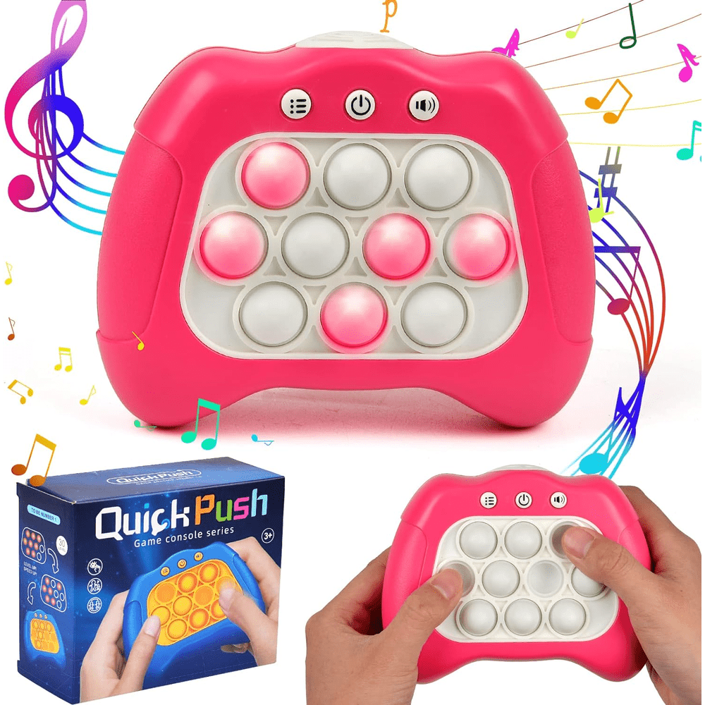 Funfiniti - Quick Push Electronic Sensory Game - Pink