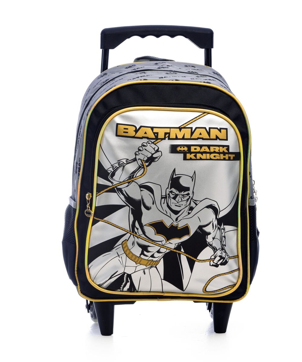 Batman - School Trolley Bag - Black - 14-inch