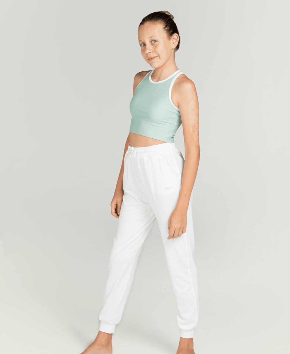 Bloomy Kids - Bliss Jogger - White