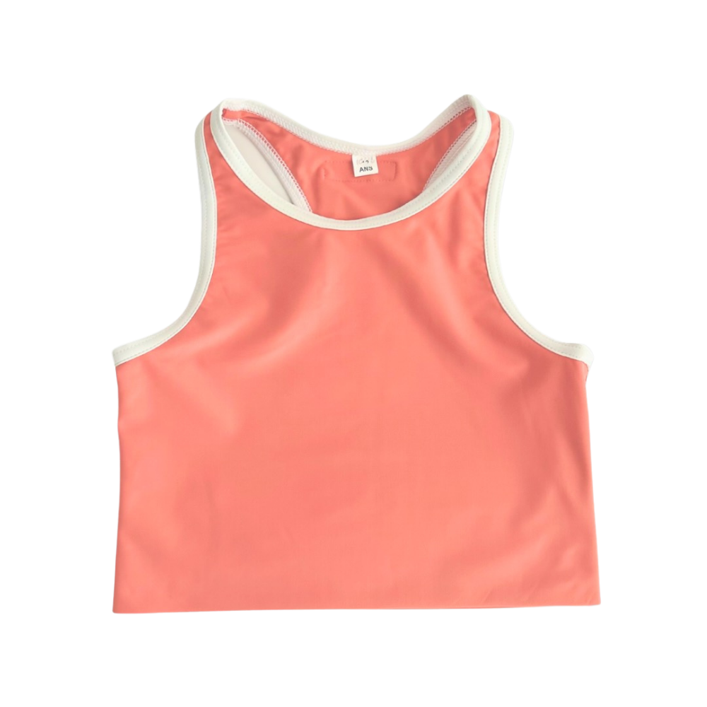 Bloomy Kids - Bliss Sport Bra - Coral Blush