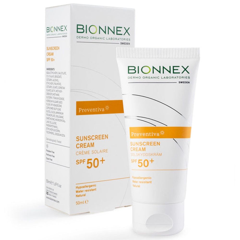 Bionnex - SPF50+ Preventiva Sunscreen Cream - 50 ml