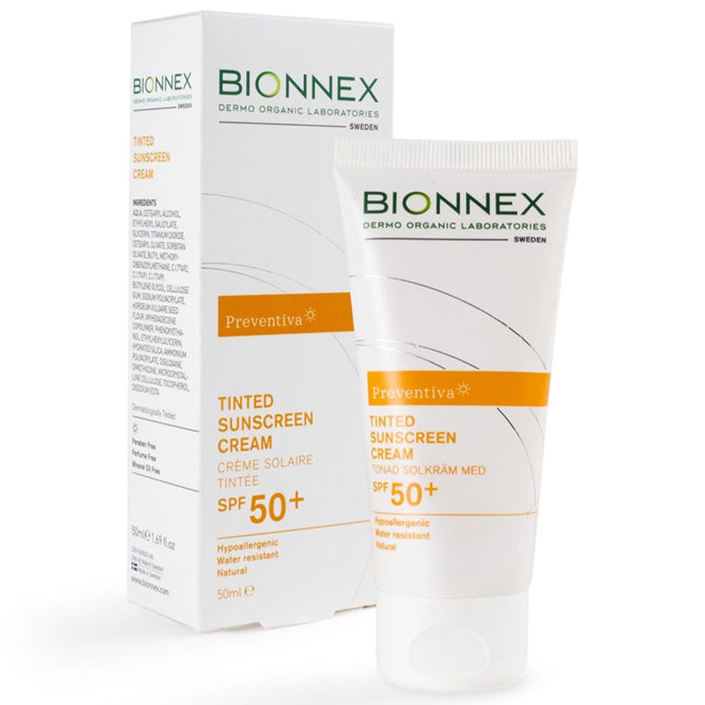 Bionnex - SPF 50+ Tinted Sunscreen Cream - 50ml