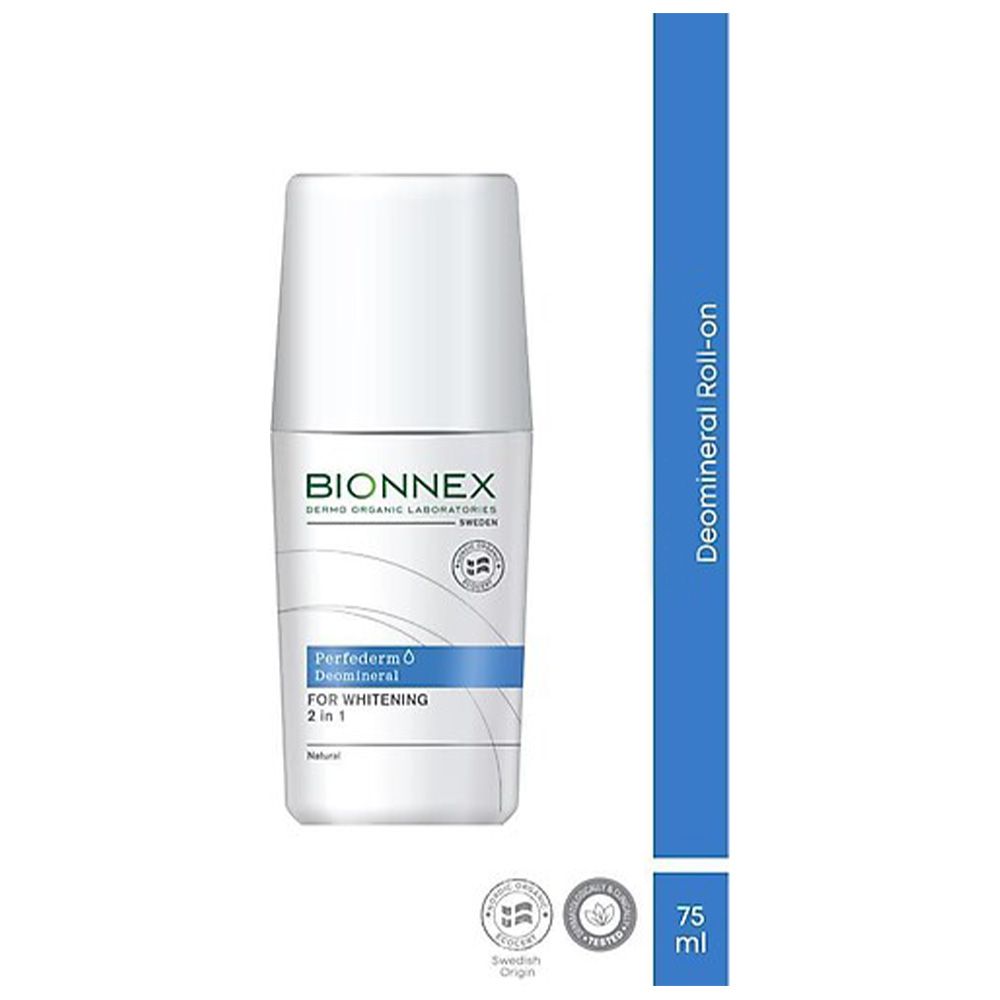 Bionnex - 2-In-1 Perfederm Deomineral Whitening Roll On - 75ml