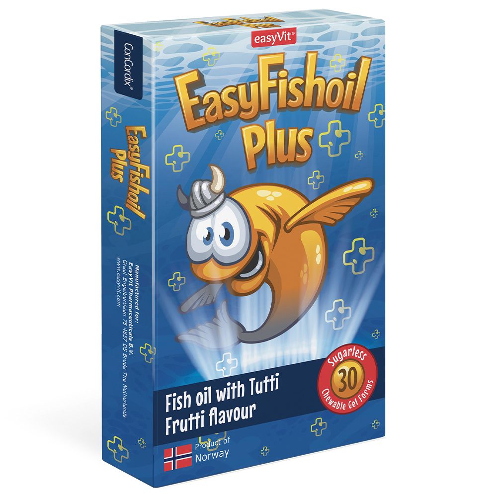 Easyvit - Easy Fish Oil Plus Chewable Gel Forms - 30pcs