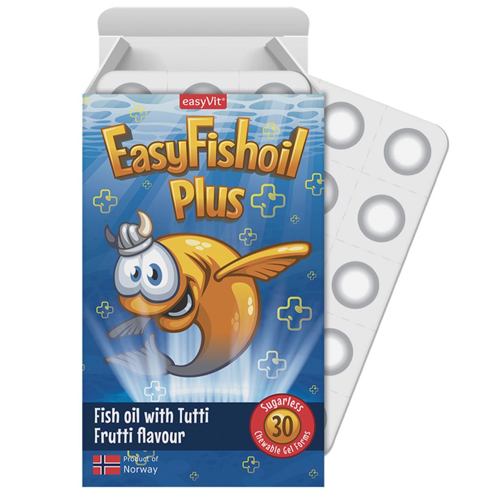 Easyvit - Easy Fish Oil Plus Chewable Gel Forms - 30pcs