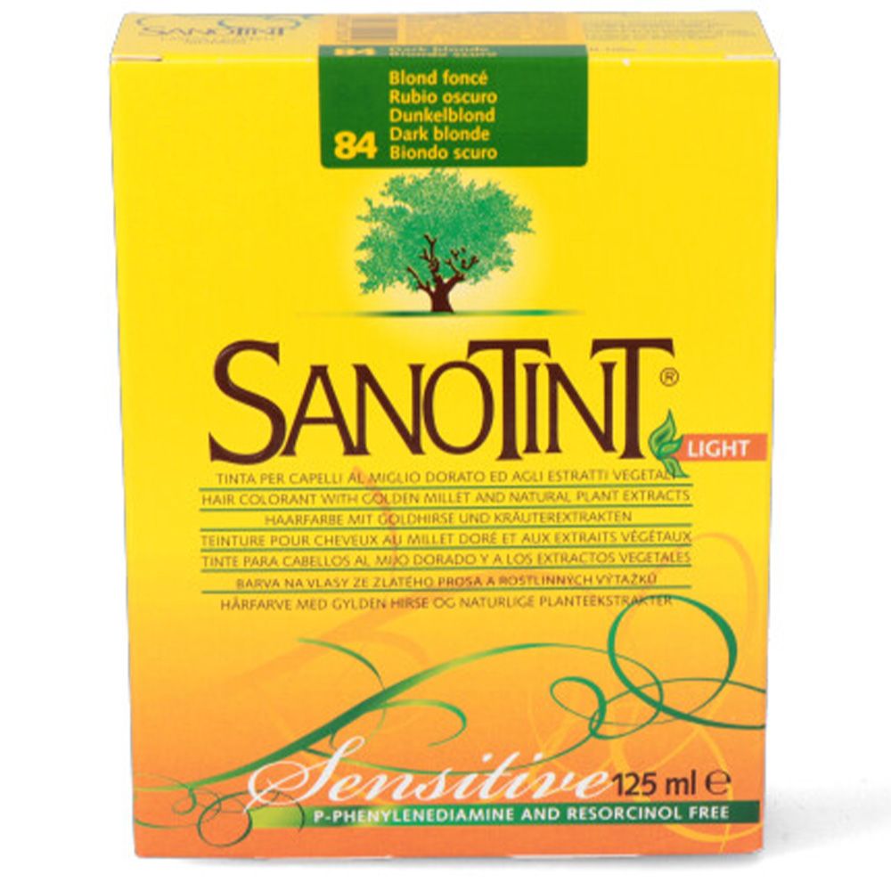 Sanotint - Sensitive Hair Colour Kit - Dark Blonde 84 - 125 ml