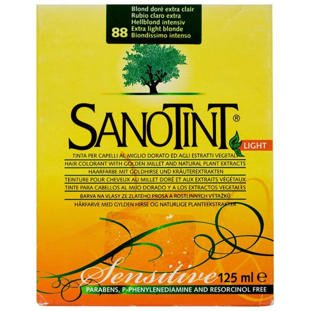 Sanotint - Sensitive Hair Colour Kit - Extra Light Blonde 88 - 125 ml